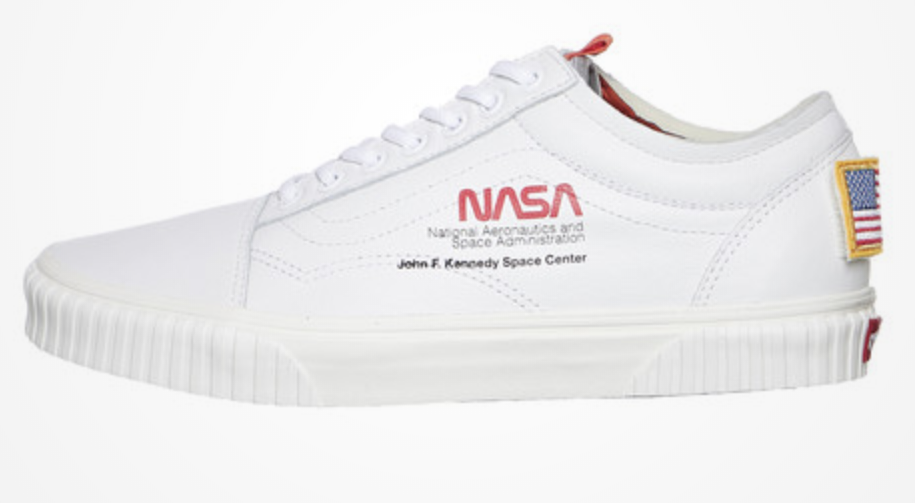 バンズ オールド スクール ナサ スペース ボヤージュ トゥルー ホワイト / Vans Old Skool NASA Space