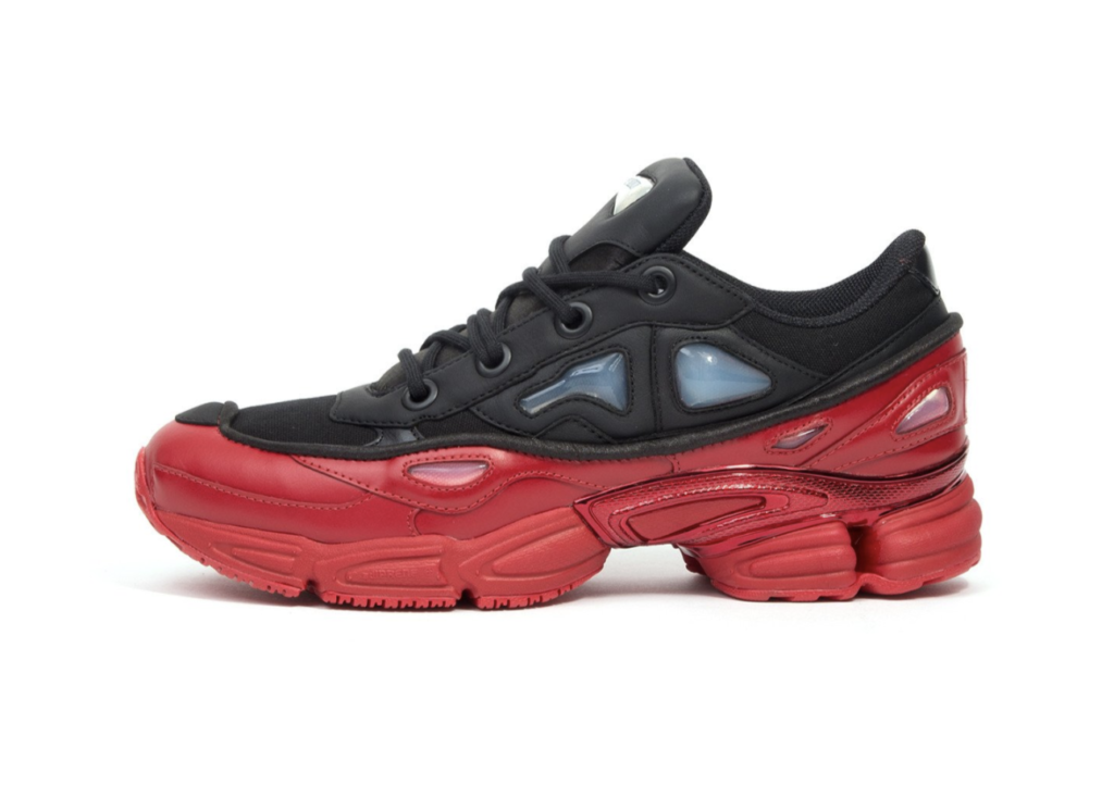 RAF SIMONS×Adidas Ozweego II スニーカー☆黒＆赤-