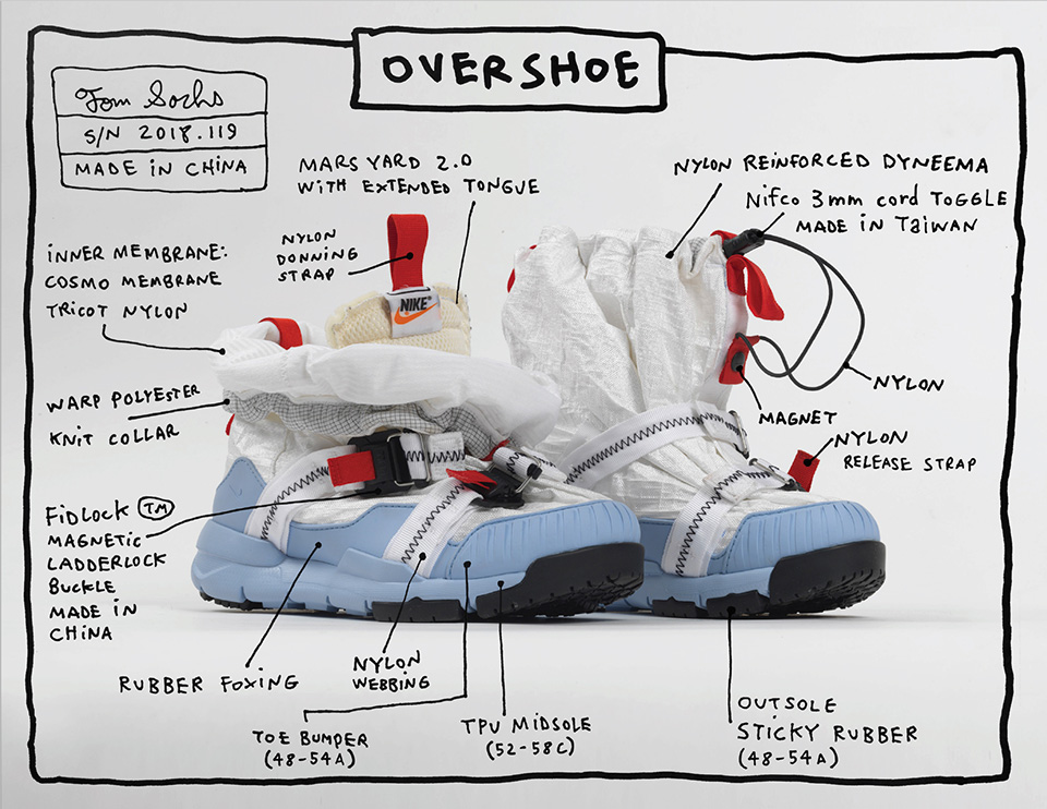 トム サックス ナイキ マーズヤード オーバーシュー / TOM SACHS