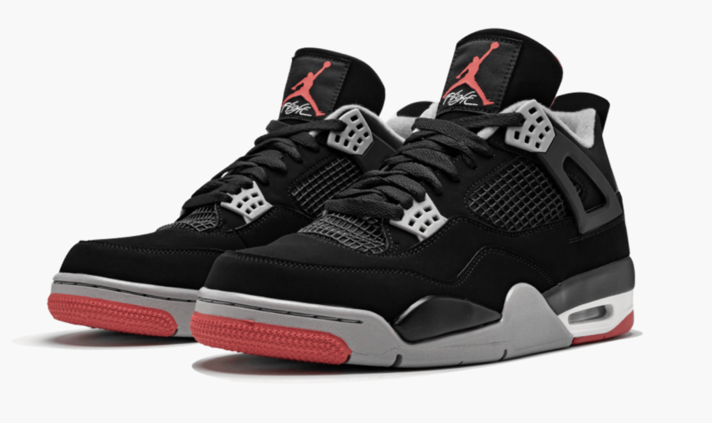 新品 28 NIKE AIR JORDAN 4 RETRO OG BRED