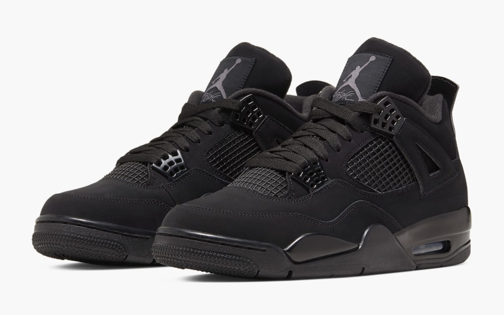 Air Jordan 4 Nike Black Cat エア ジョーダン ナイキ靴/シューズ